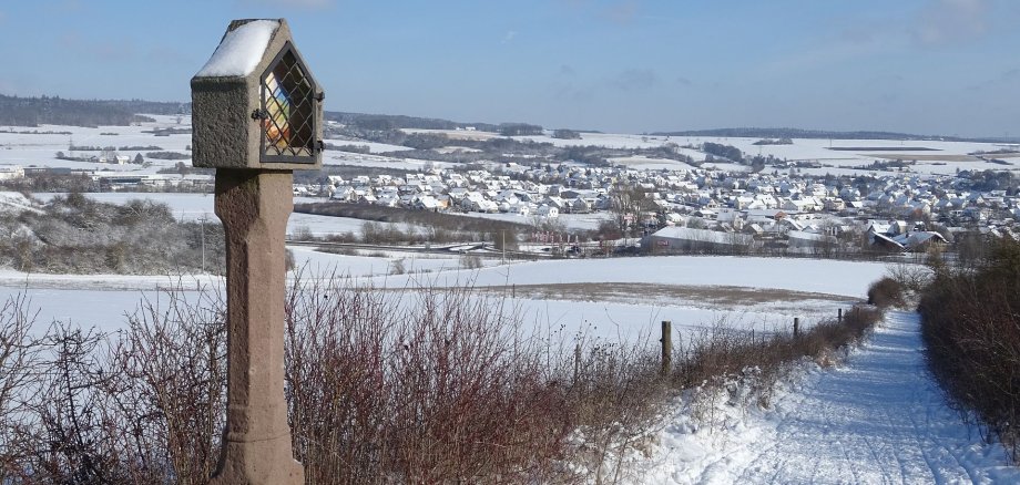 Blick vom Langenberg nach Großenlüder