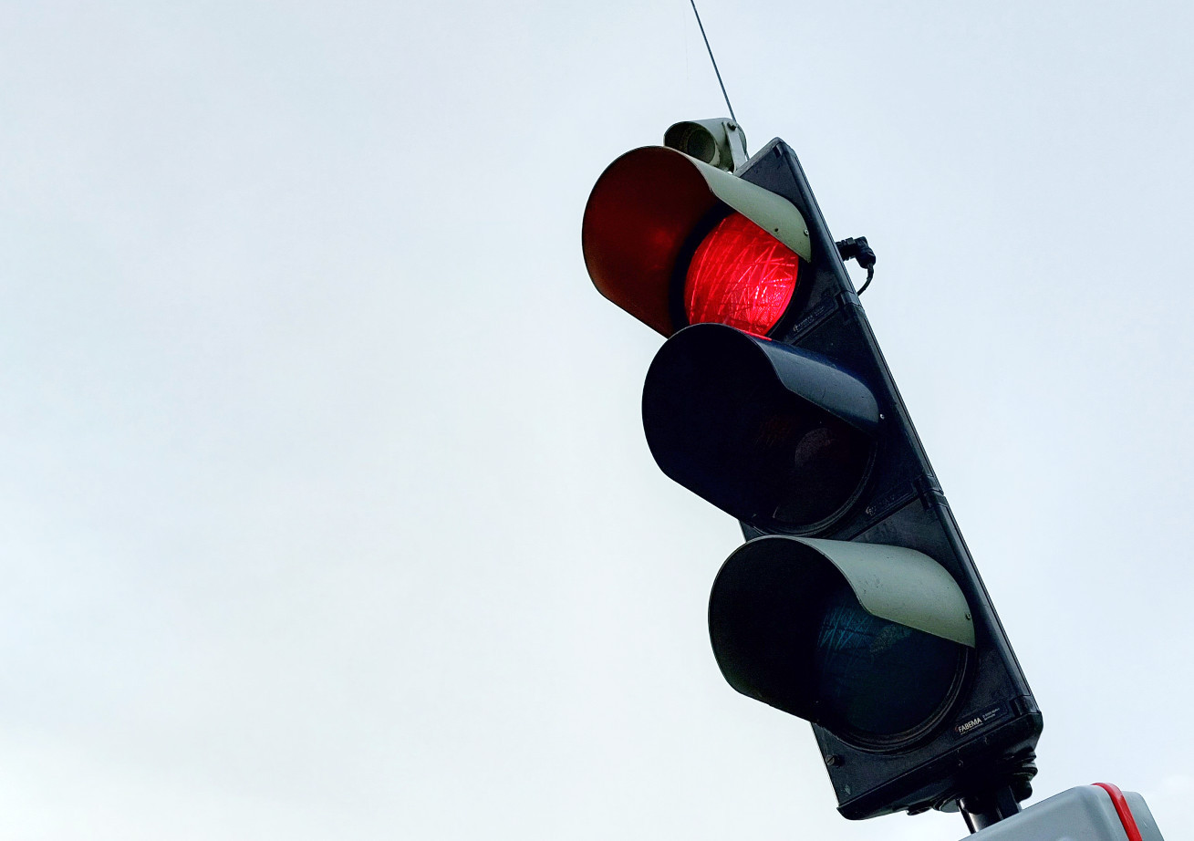 Hessen Mobil rote Ampel