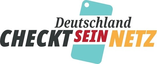 Deutschland checkt sein Netz Logo Deutschland checkt sein Netz: