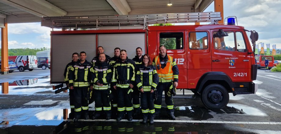 Team der Feuerwehr 