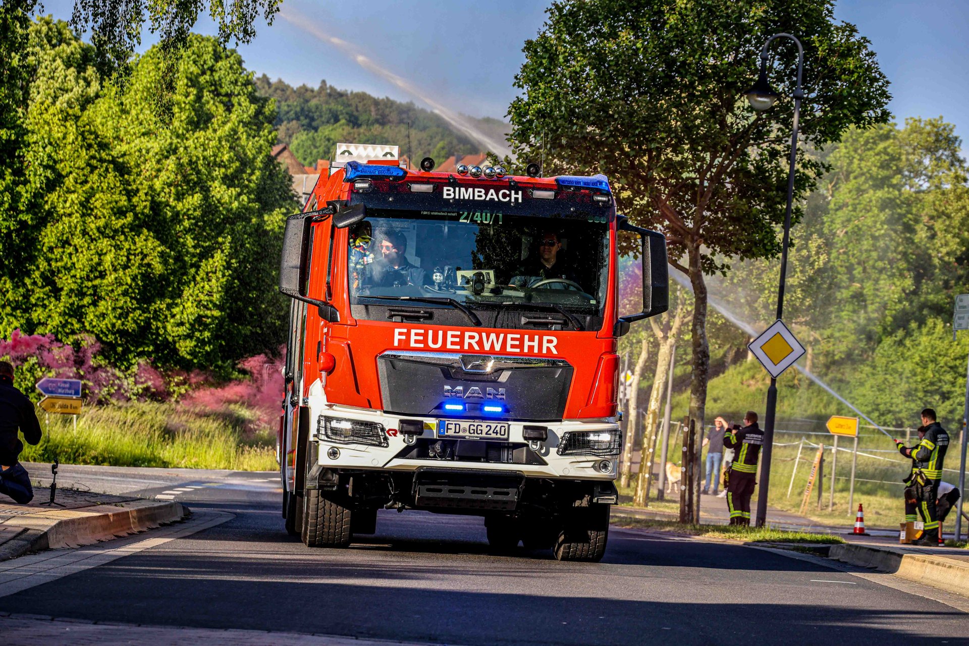 Bild des neuen Feuerwehrfahrzeuges