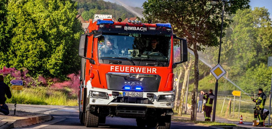 Bild des neuen Feuerwehrfahrzeuges