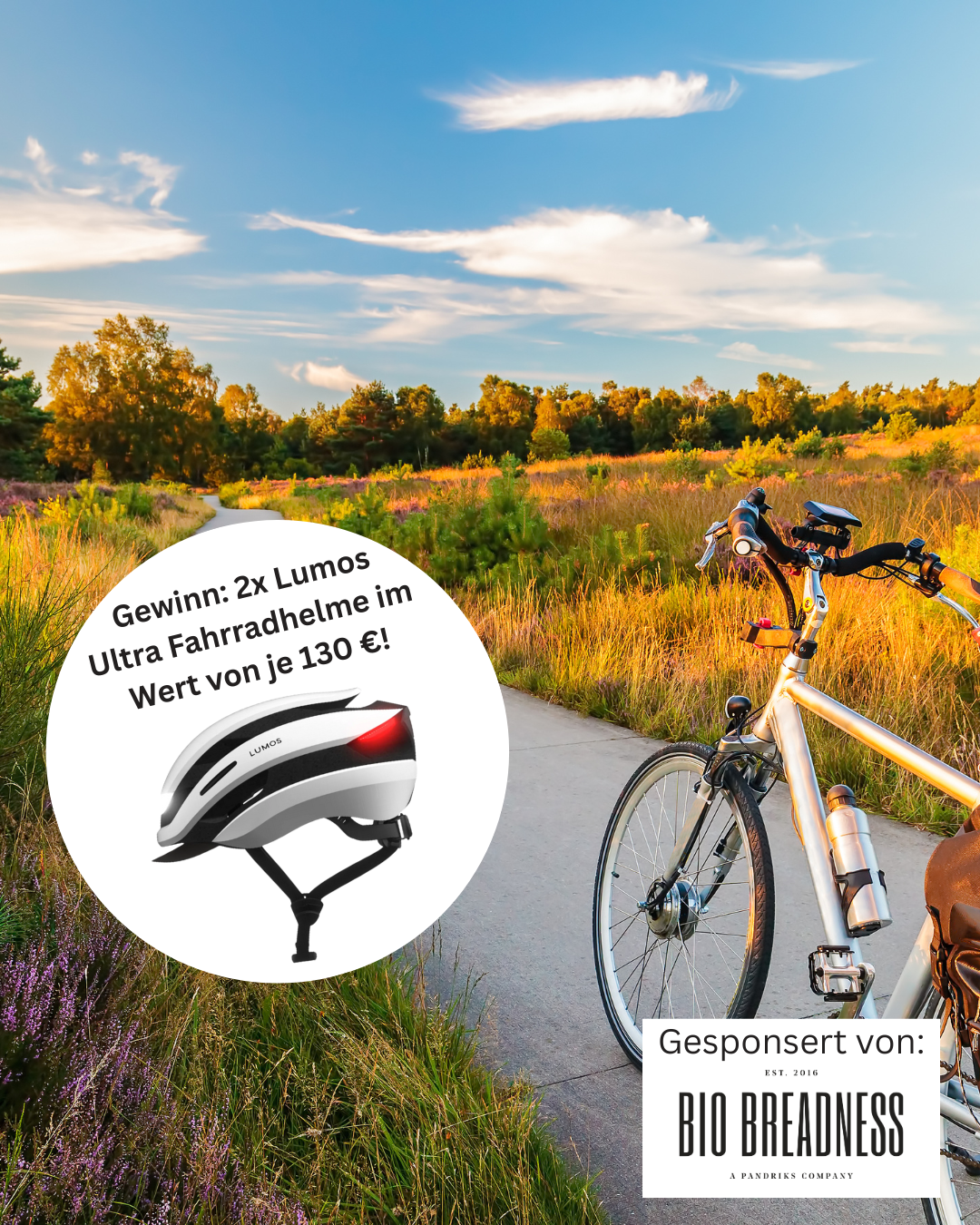 Bild vom Fahrrad inkl. Gewinnspiel