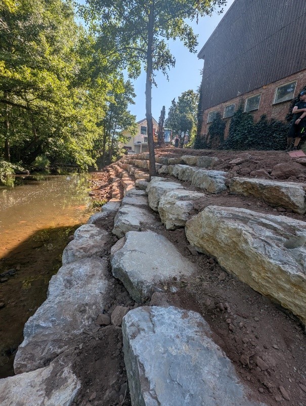 Bild der Hang- und Uferbefestigung