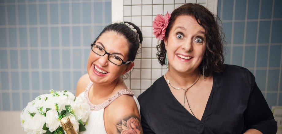 Foto von Anke Brausch und Claudia Thiel 
