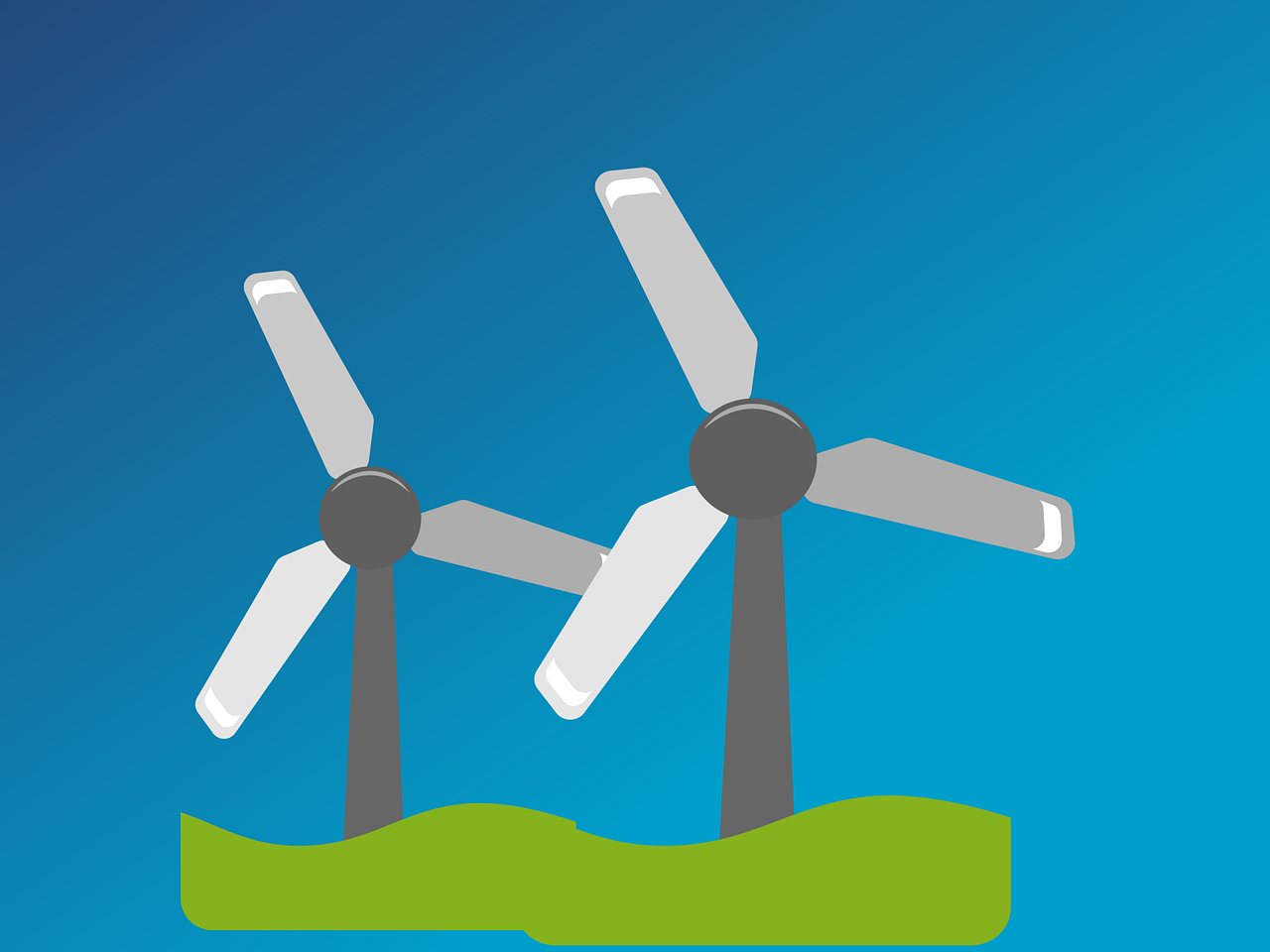 Symbolbild WIndkraftanlage