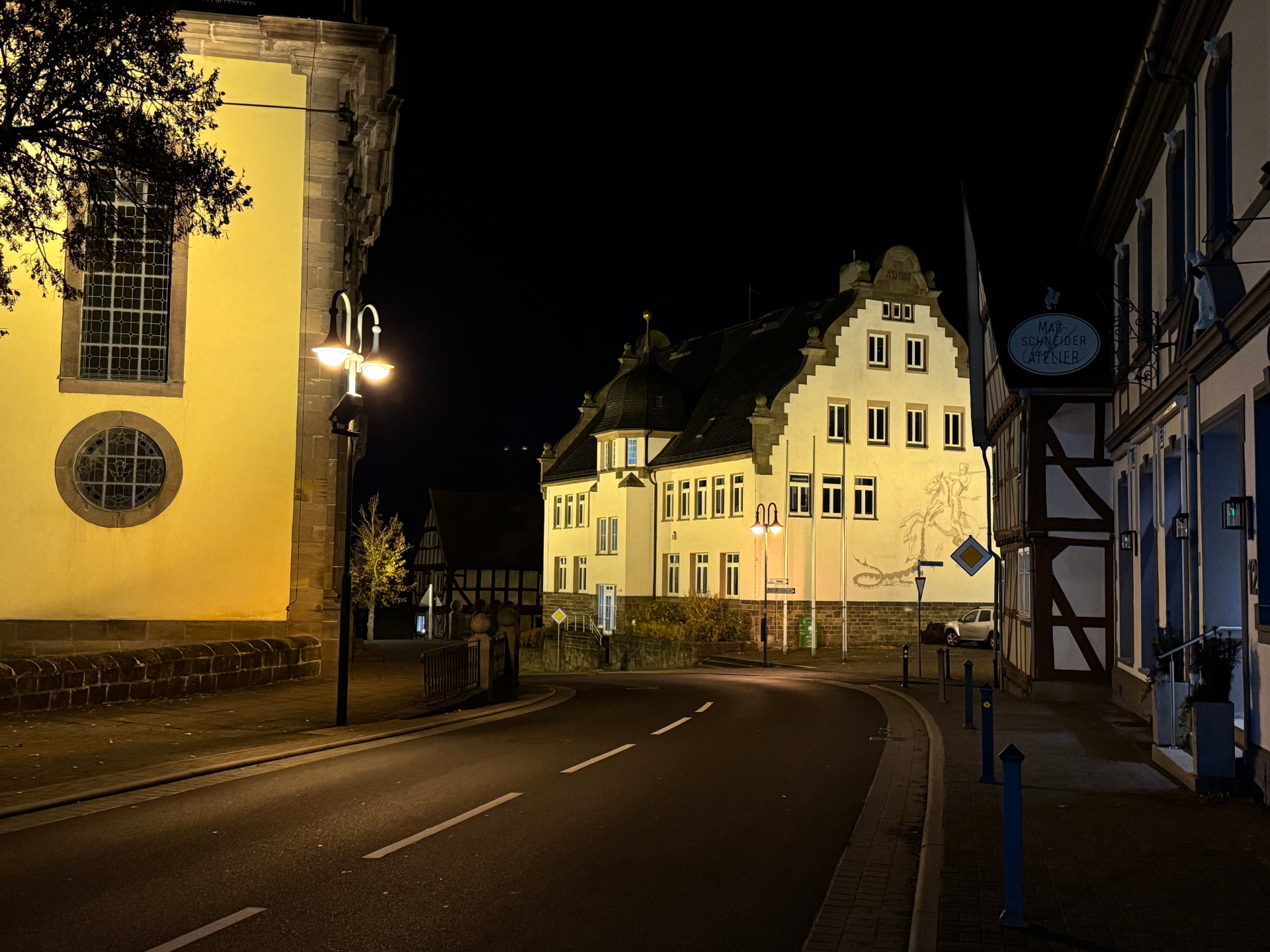 Straßenbeleuchtung Bild der Straßenbeleuchtung