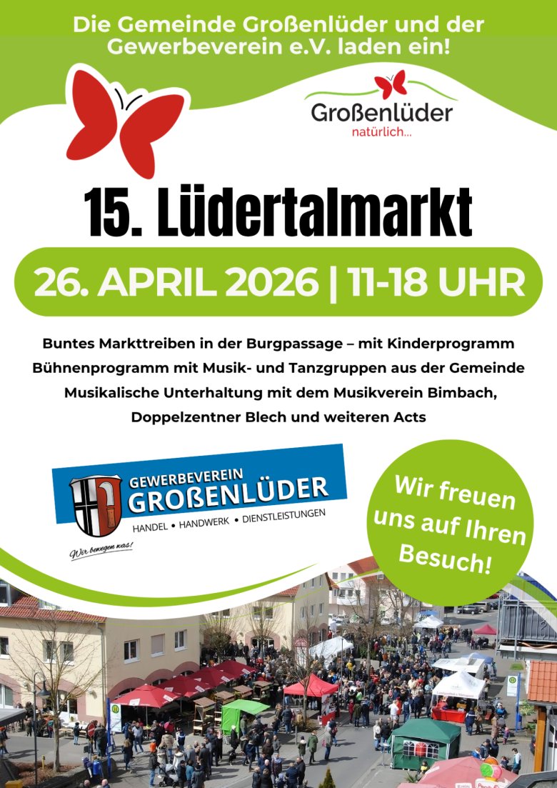 Flyer Lüdertalmarkt Flyer Lüdertalmarkt