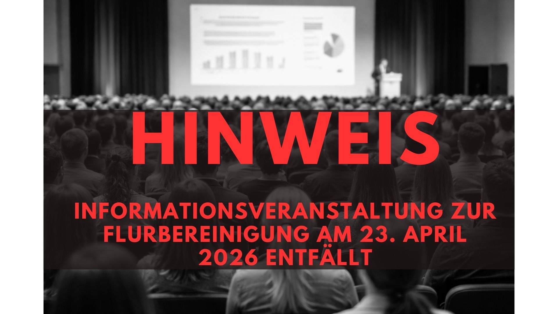 Hinweis Veranstaltung entfällt Hinweis Veranstaltung entfällt