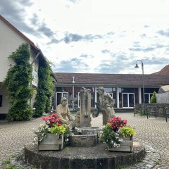 Außenansicht des Bürgerhauses Bimbach