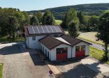 Feuerwehrhaus Kleinlüder Feuerwehrhaus Kleinlüder aus der Drohnenperspektive
