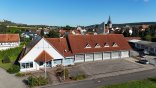 Feuerwehrstützpunkt Großenlüder Feuerwehrstützpunkt Großenlüder aus der Drohnenperspektive