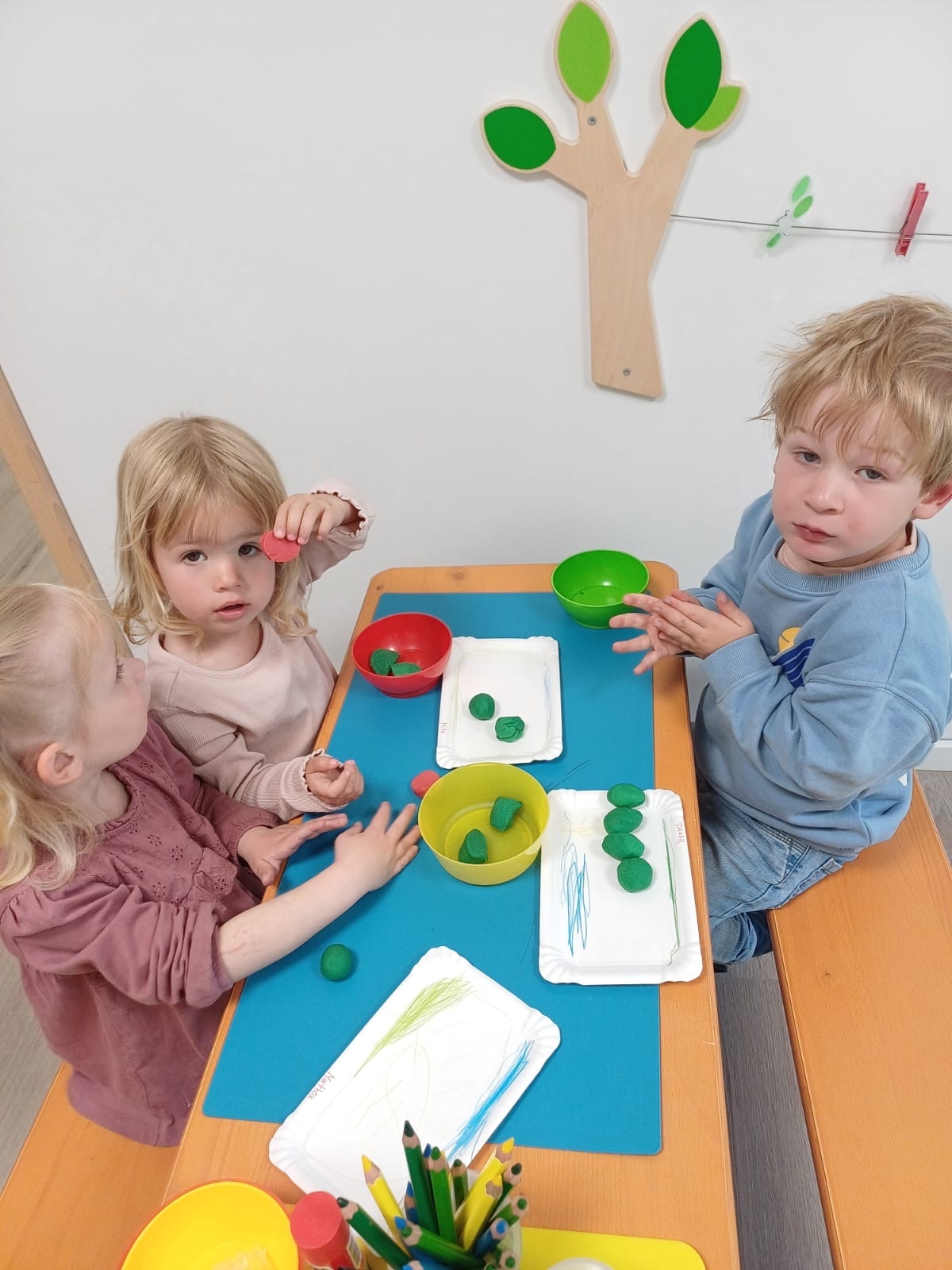 Kita Sonnenschein - 1, 2, 3 ich kann schon was Kita Sonnenschein - Mathematik-Projekt