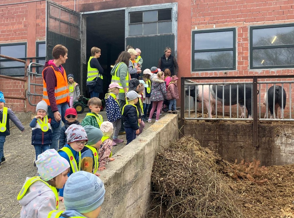 Kinder der Kita Müs am Erlenhof Kinder der Kita Müs am Erlenhof