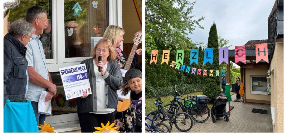 Kinder vom Sommerfest Kita Zwergenland