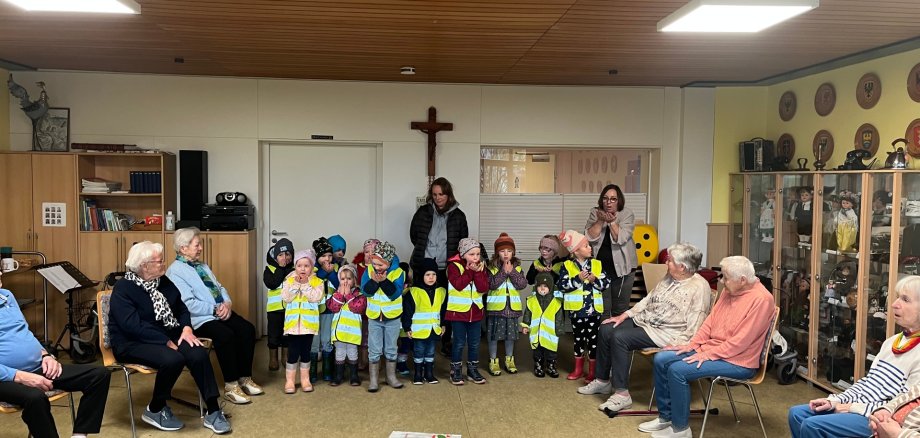 Bilder von Kindern im Haus der Begegnungen