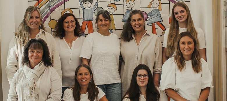 Das Team der Kita Regenbogen Großenlüder