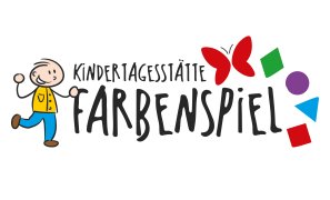 Das Logo der Kindertagesstätte Farbenspiel