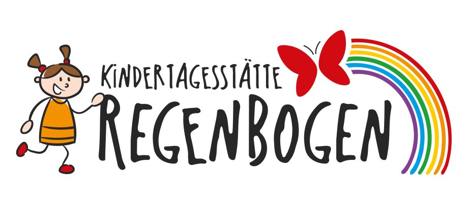 das Logo der Kindertagesstätte Regenbogen