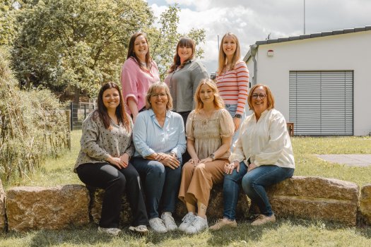 Das Team der Kita Sonnenschein im OT Bimbach