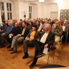 Eröffnungsfeier des Krippenweges 2023 im Kultursaal des Stiftskapitularischen Amtshauses - Link öffnet seitenüberlagerndes Dialog-Fenster