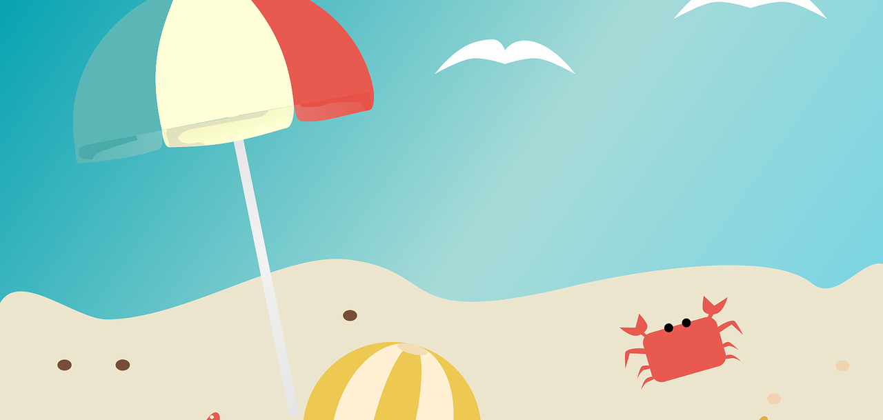 Ferien Strand und Urlaub