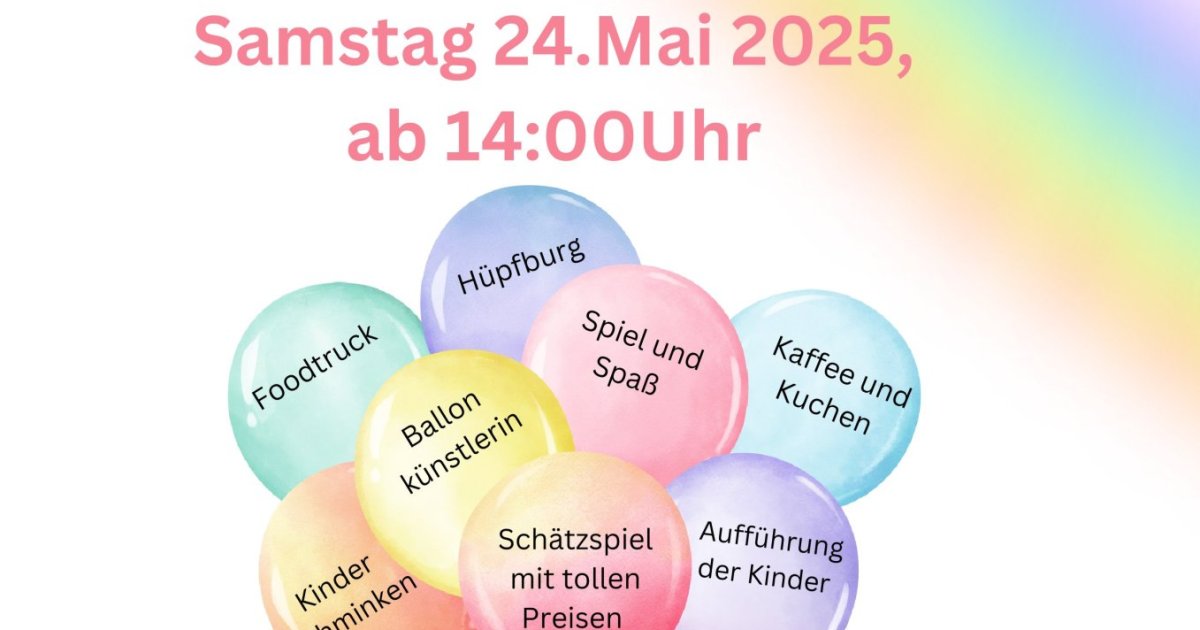Kitafeli Sommerfest Kita Kleinlüder 50 Jahre Kita Zwergenland | Gemeinde Großenlüder